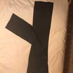 Valentino Black Silk Damask New Pants